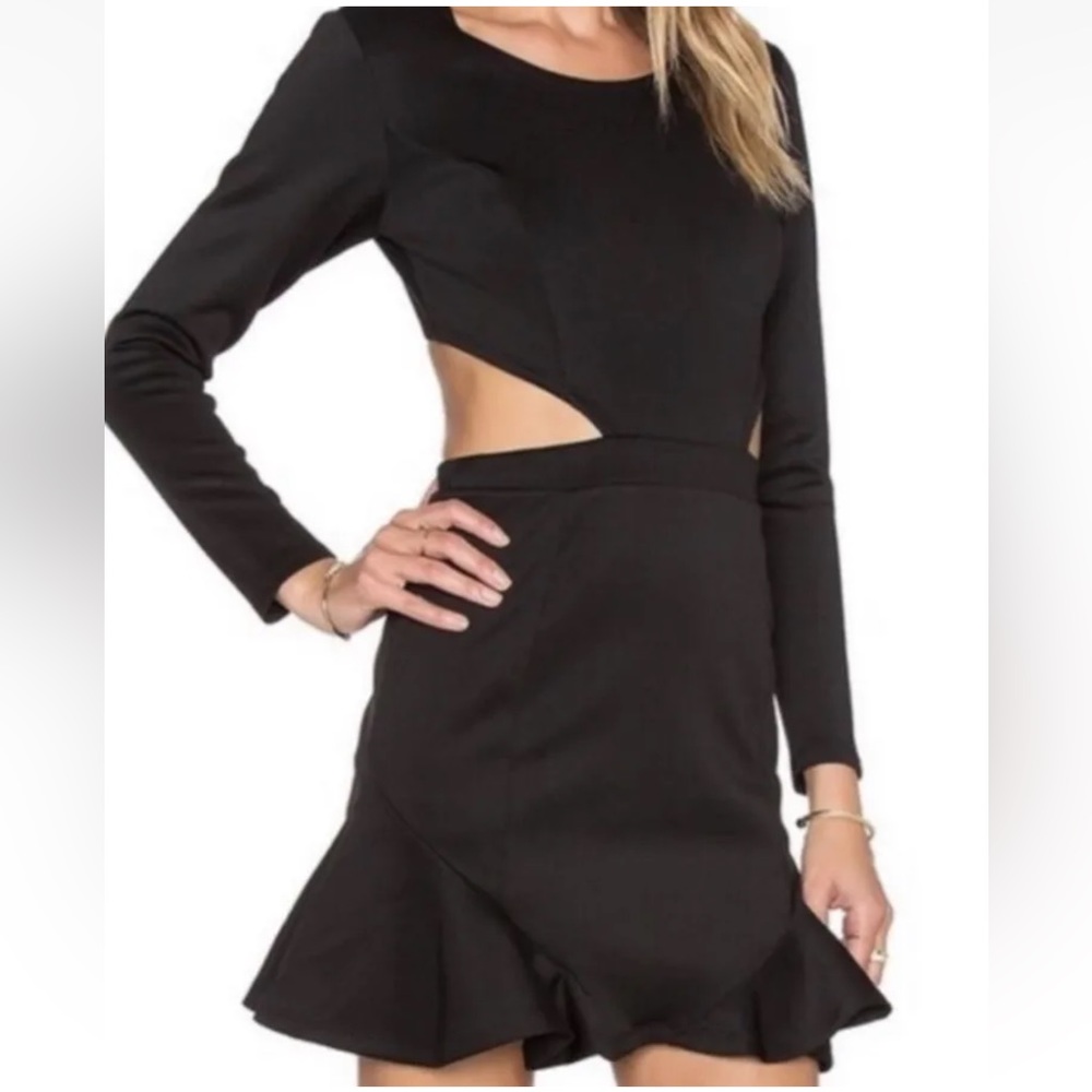 Lovers + Friends x Revolve Women’s Black Eternal Cut Out Dress Size L